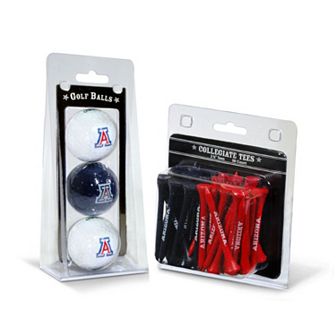 Team Golf Arizona Wildcats Golf Ball & Tees Set