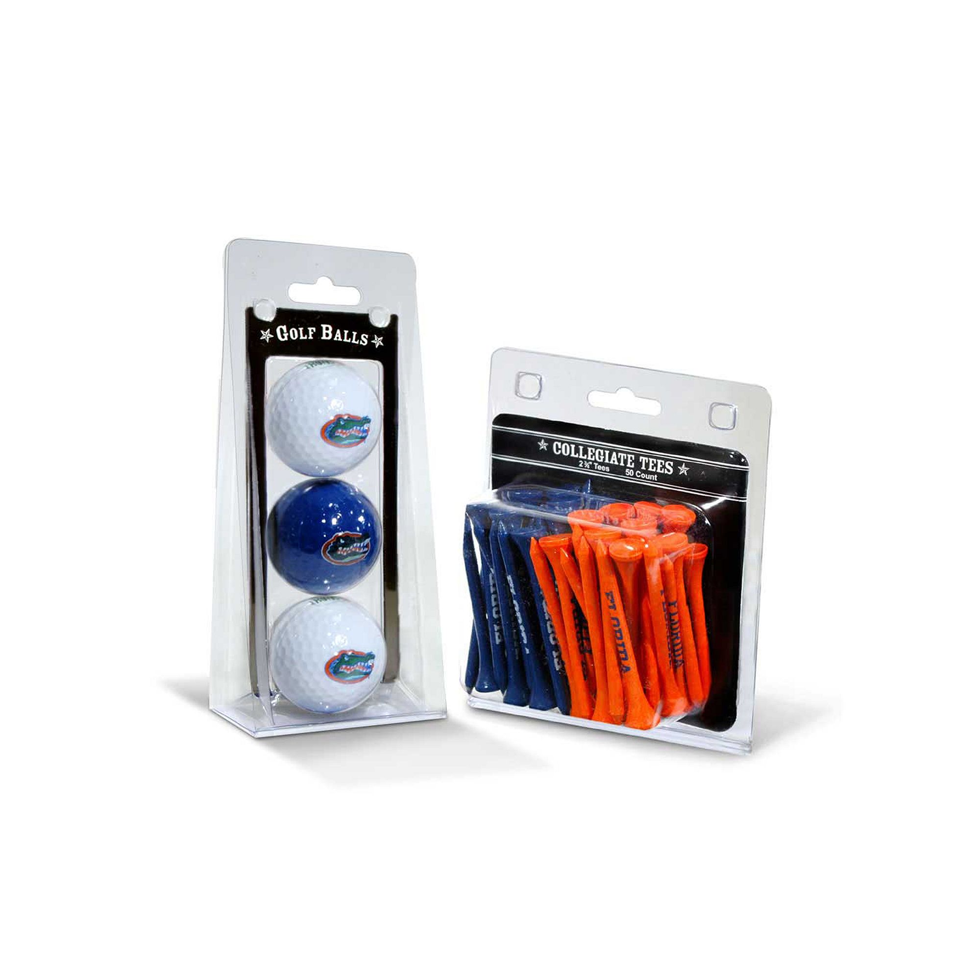 Team Golf Florida Gators Golf Ball & Tees Set