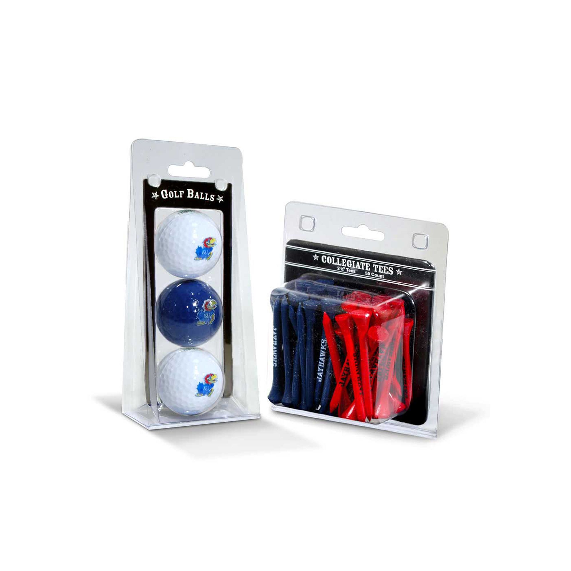 Team Golf Kansas Jayhawks Golf Ball & Tees Set