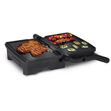 Elite Cuisine 3-in-1 Panini Press and Grill