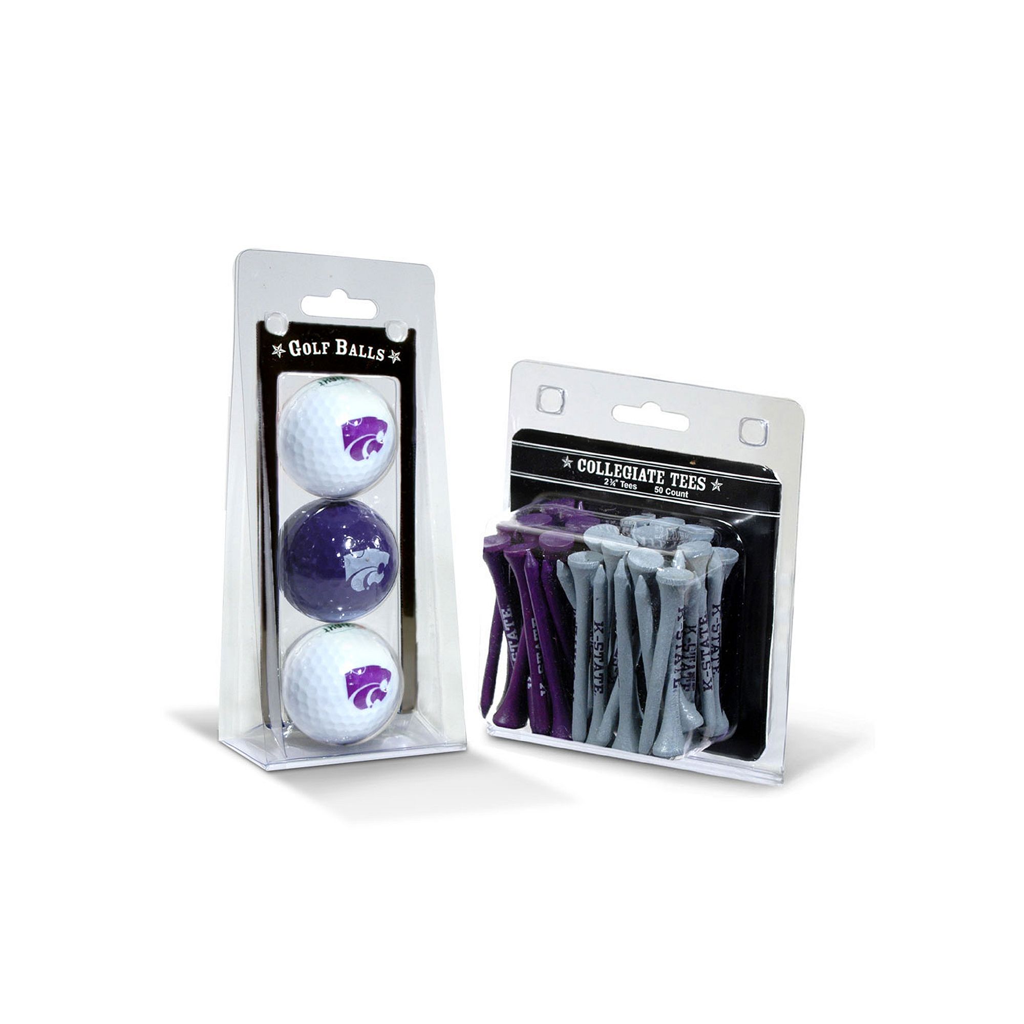 Team Golf Kansas State Wildcats Golf Ball & Tees Set