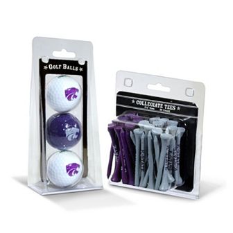 Team Golf Kansas State Wildcats Golf Ball & Tees Set