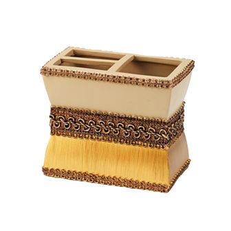 Avanti Braided Medallion Toothbrush Holder