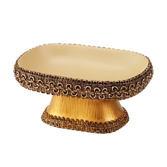 Avanti Braided Medallion Soap Dish