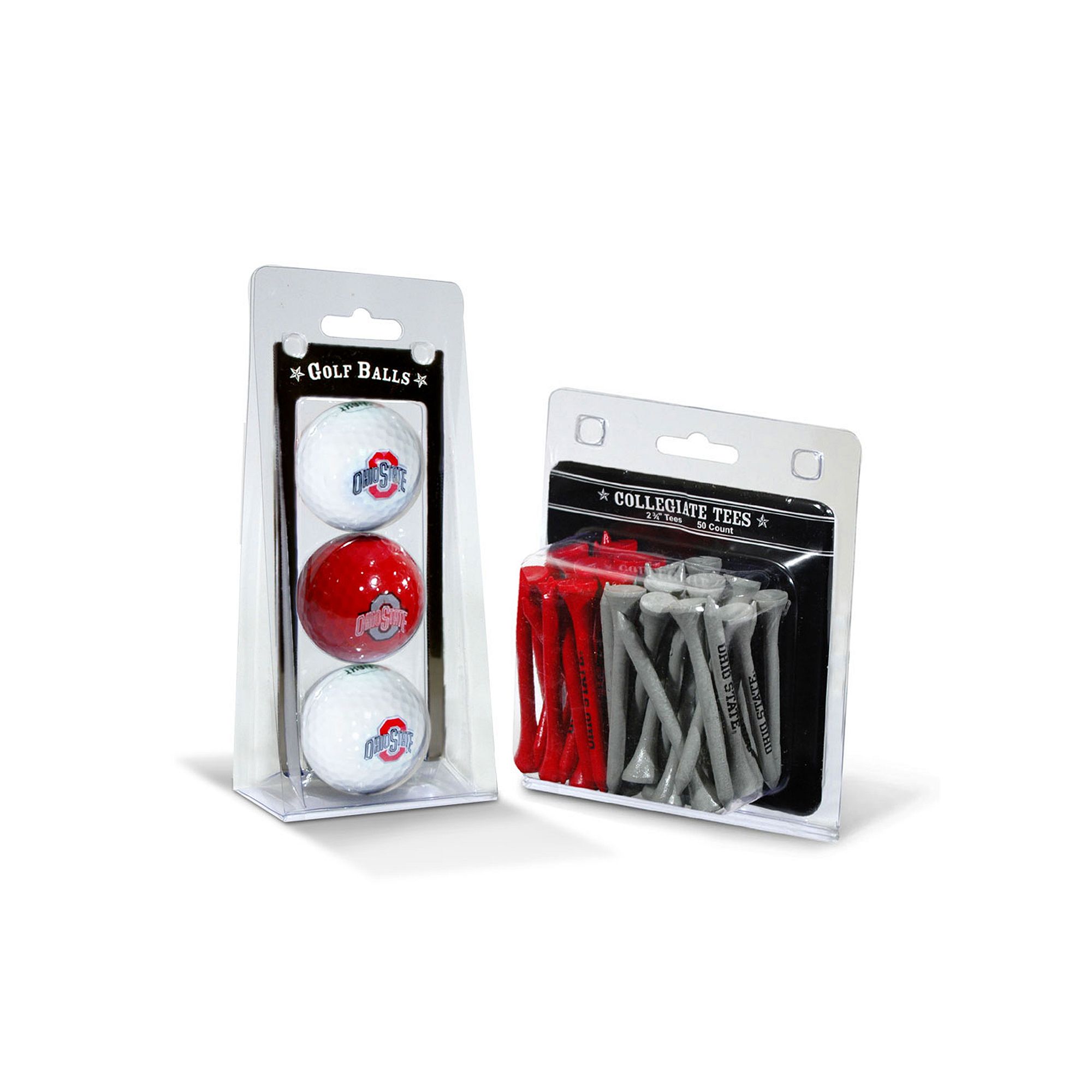 Team Golf Ohio State Buckeyes Golf Ball & Tees Set