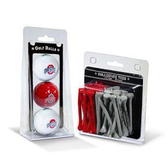 Team Golf Ohio State Buckeyes Golf Ball & Tees Set