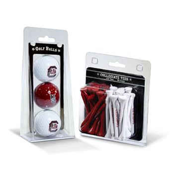 Team Golf South Carolina Gamecocks Golf Ball & Tees Set