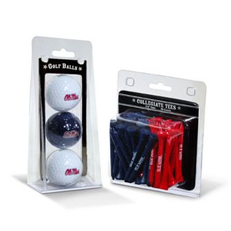 Team Golf Ole Miss Rebels Golf Ball & Tees Set