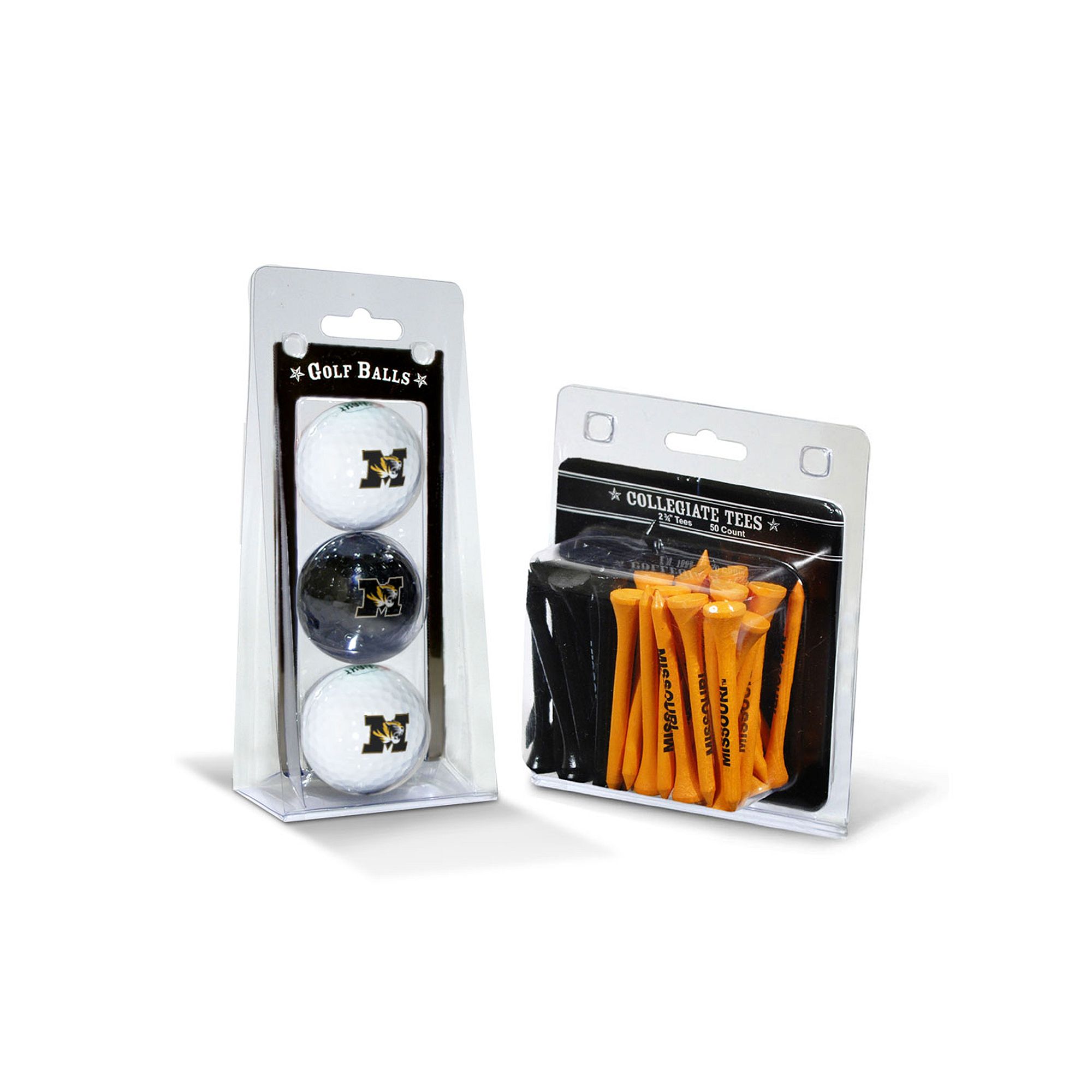Team Golf Missouri Tigers Golf Ball & Tees Set