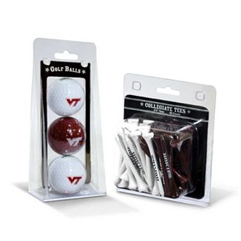 Team Golf Virginia Tech Hokies Golf Ball & Tees Set