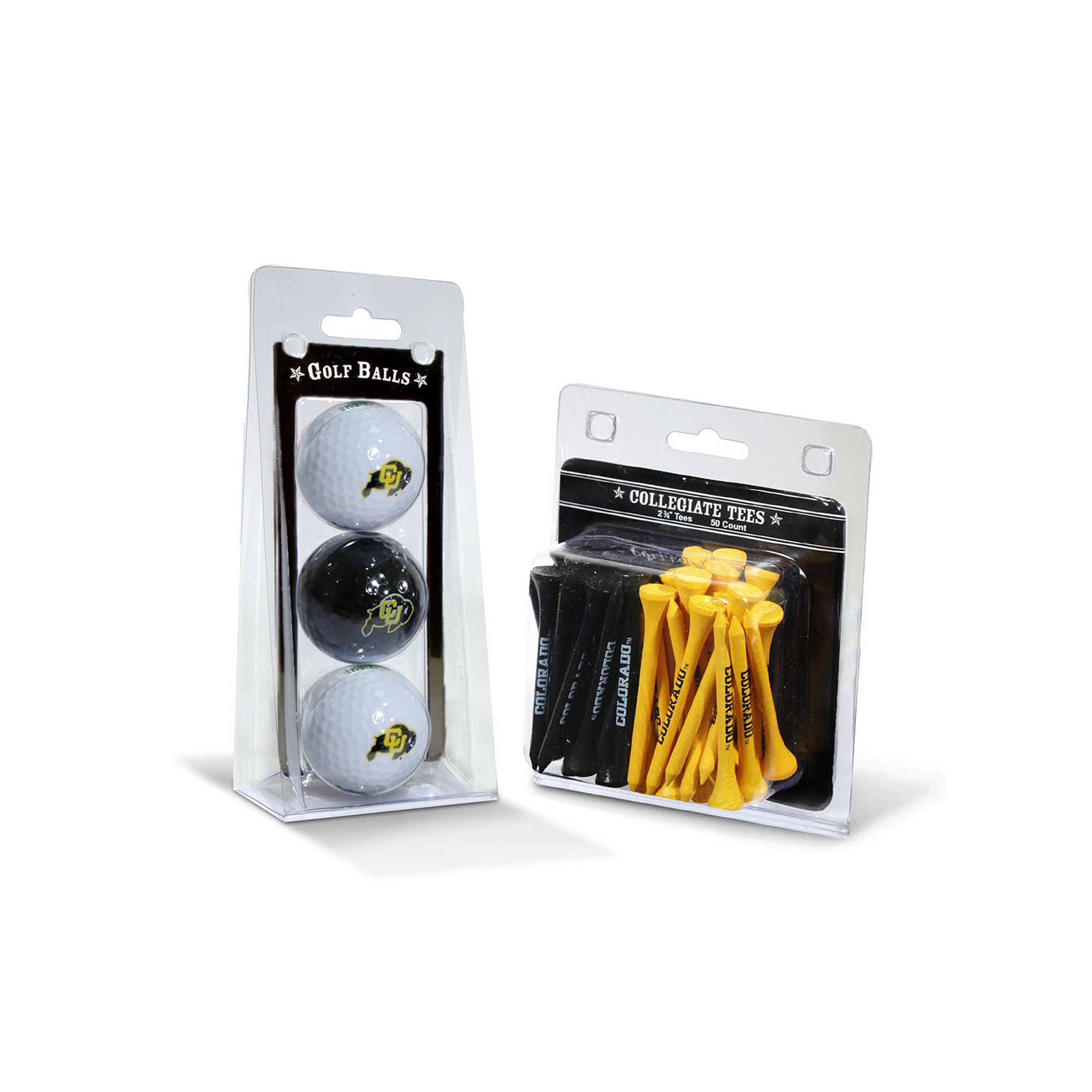 Team Golf Colorado Buffaloes Golf Ball & Tees Set