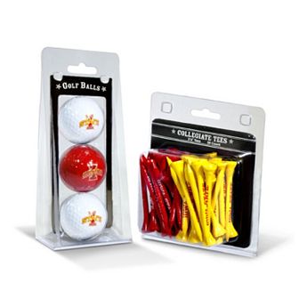 Team Golf Iowa State Cyclones Golf Ball & Tees Set