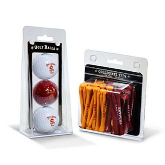 Team Golf USC Trojans Golf Ball & Tees Set