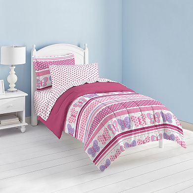 Dream Factory Butterfly Dots Bed Set