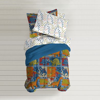 Dream Factory Dino Blocks Bed Set