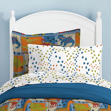 Dream Factory Dino Blocks Bed Set