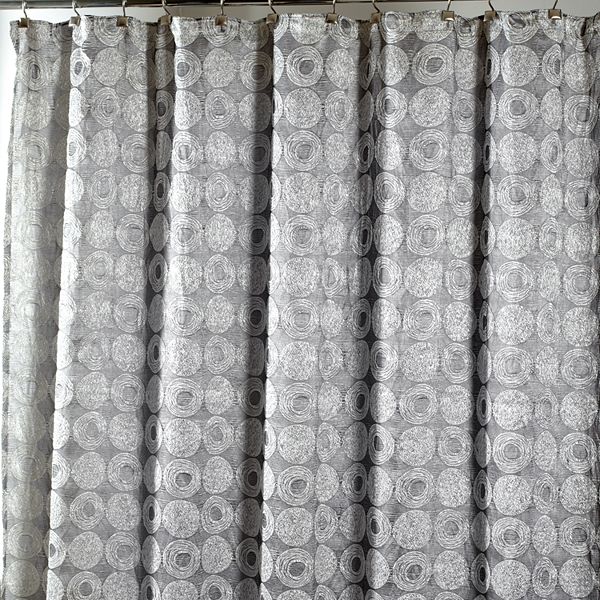 60/72/79" Waterproof Fabric Shower Curtain Mat Hooks Gorgeous Galaxy Outer Space 