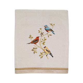 Avanti Gilded Birds Bath Towels