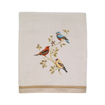 Avanti Gilded Birds Bath Towel