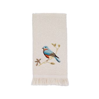 Avanti Gilded Birds Fingertip Towel