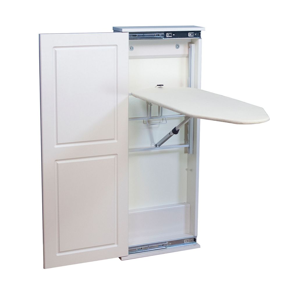 Household Essentials 120101-0 Collapsible Space Saving Tabletop Ironing Board With Folding Legs Blue 12 X 31