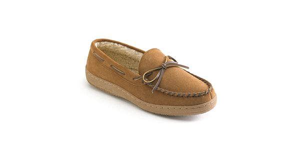 Hideaways by L.B. Evans Morgan Men's Suede Moccasin Slippers