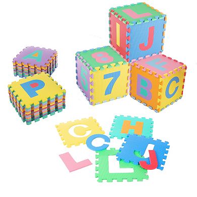 Foam Floor Alphabet and Number 36-pc. Puzzle Mat