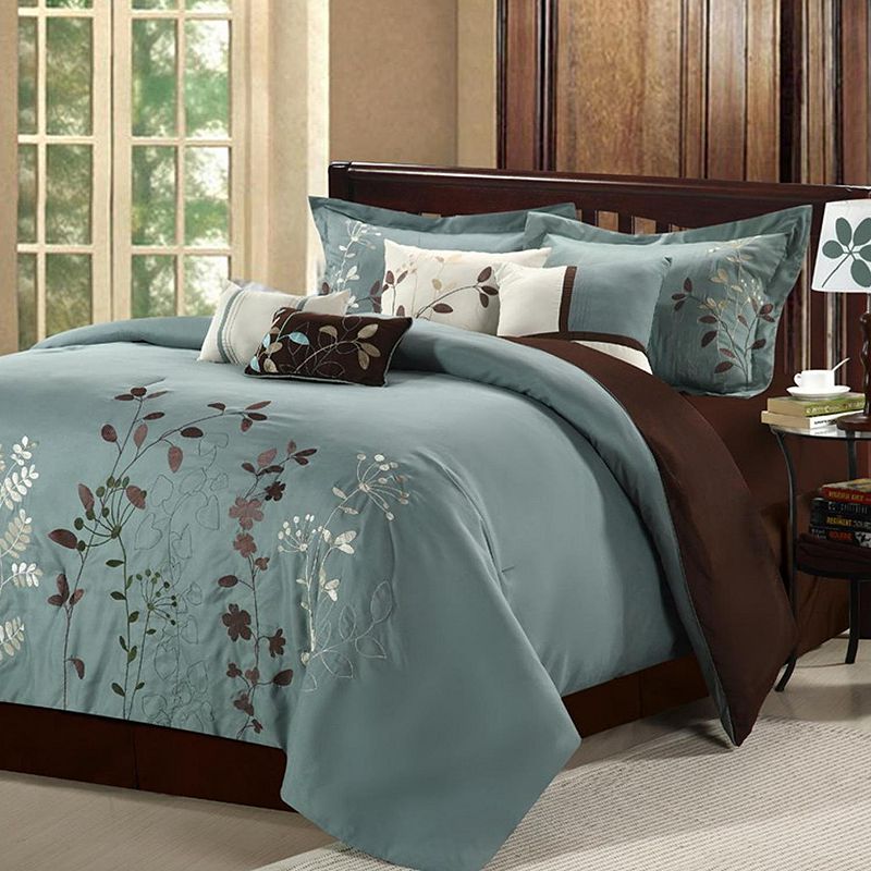 Chic Home Bliss Garden 8-pc. Comforter Set, Green, Queen