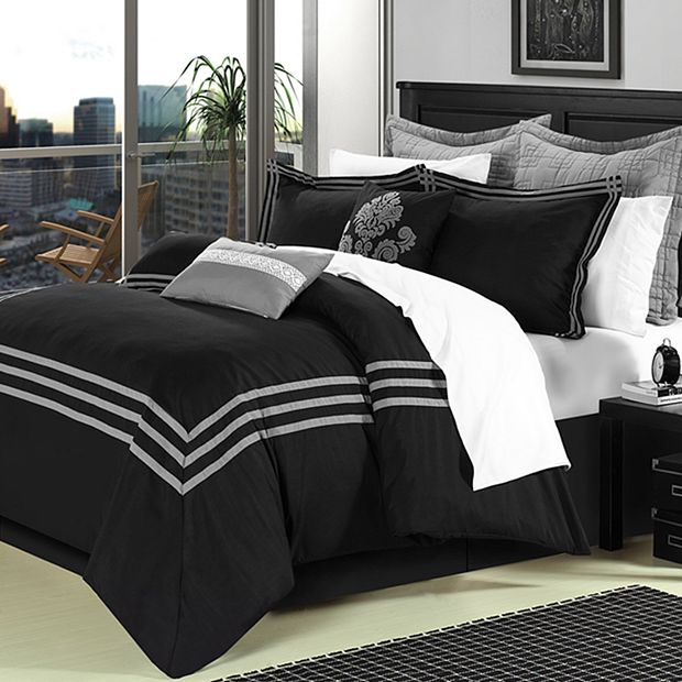  BlessLiving Celestial Earth Comforter Set - 8 Pieces Space  Astronomy Bedding Sets - Black and White Bed in A Bag King Size with  Comforters, Sheets, Pillowcases, Shams & Cushion Cover : Everything Else