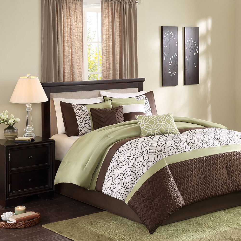 Madison Park Lindan 7 Pc Comforter Set