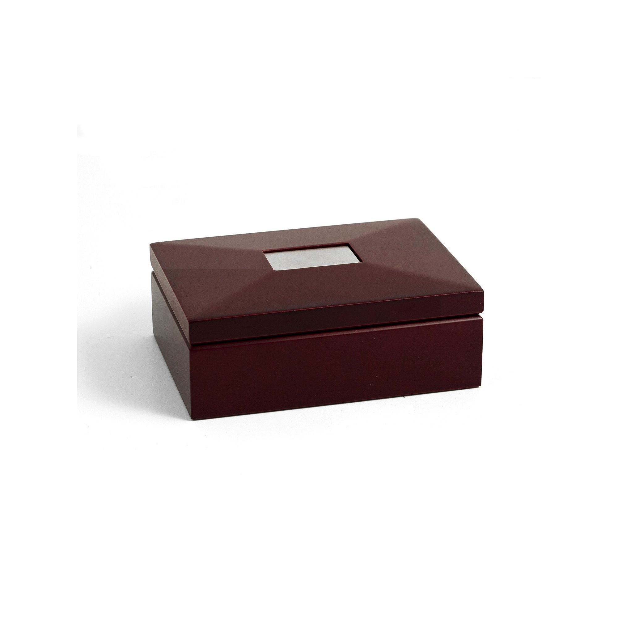 Bey-Berk Hinged Storage Box - Men, Brown