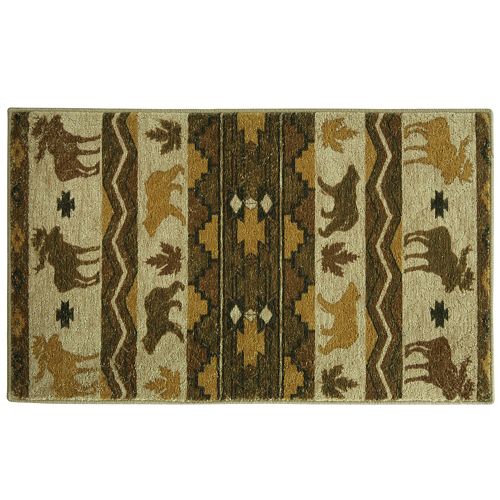 Elegant Dimension Light Woods Rug - 28'' x 46''