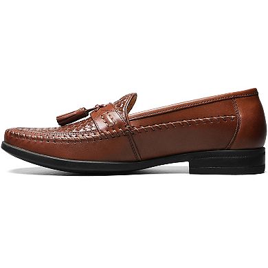 Nunn Bush Strafford Woven Men’s Slip-on Tassel Loafer