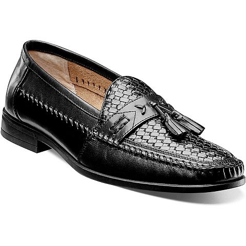 Мужские туфли Nunn Bush Strafford Woven Men’s Slip-on Tassel Loafer