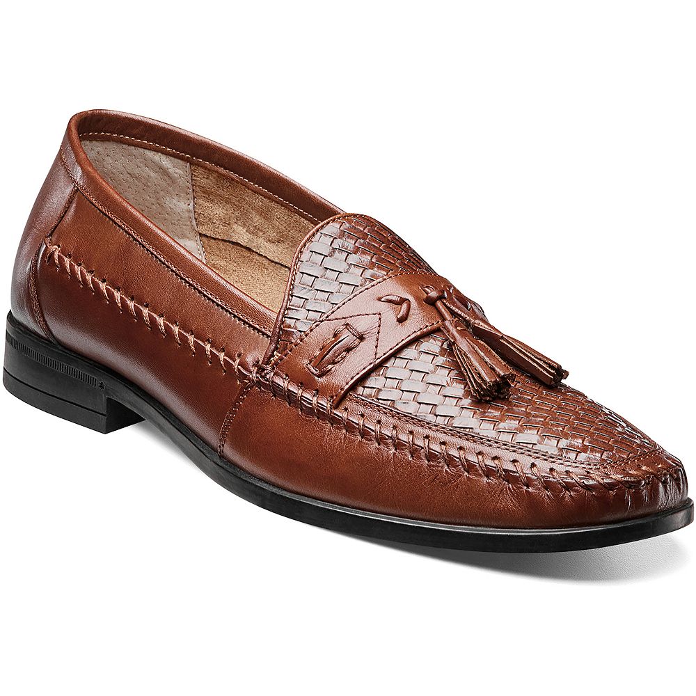 Nunn Bush® Strafford Woven Men's Slip-on Tassel Loafer