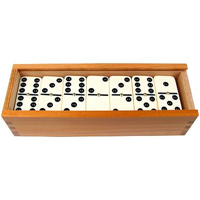 Premium Double-Six Dominoes Set