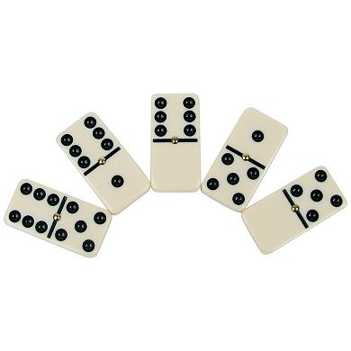 Premium Double-Six Dominoes Set