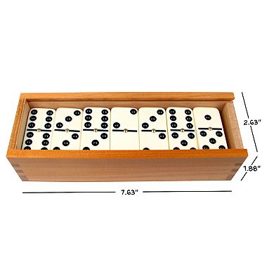 Premium Double-Six Dominoes Set