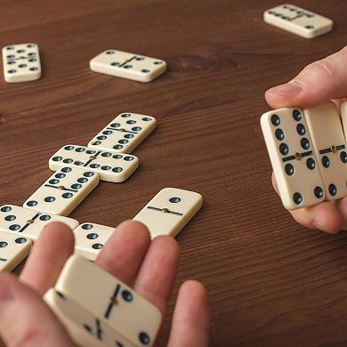 Premium Double-Six Dominoes Set