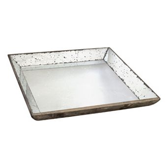 A&B Home Mercury Glass Serving Tray
