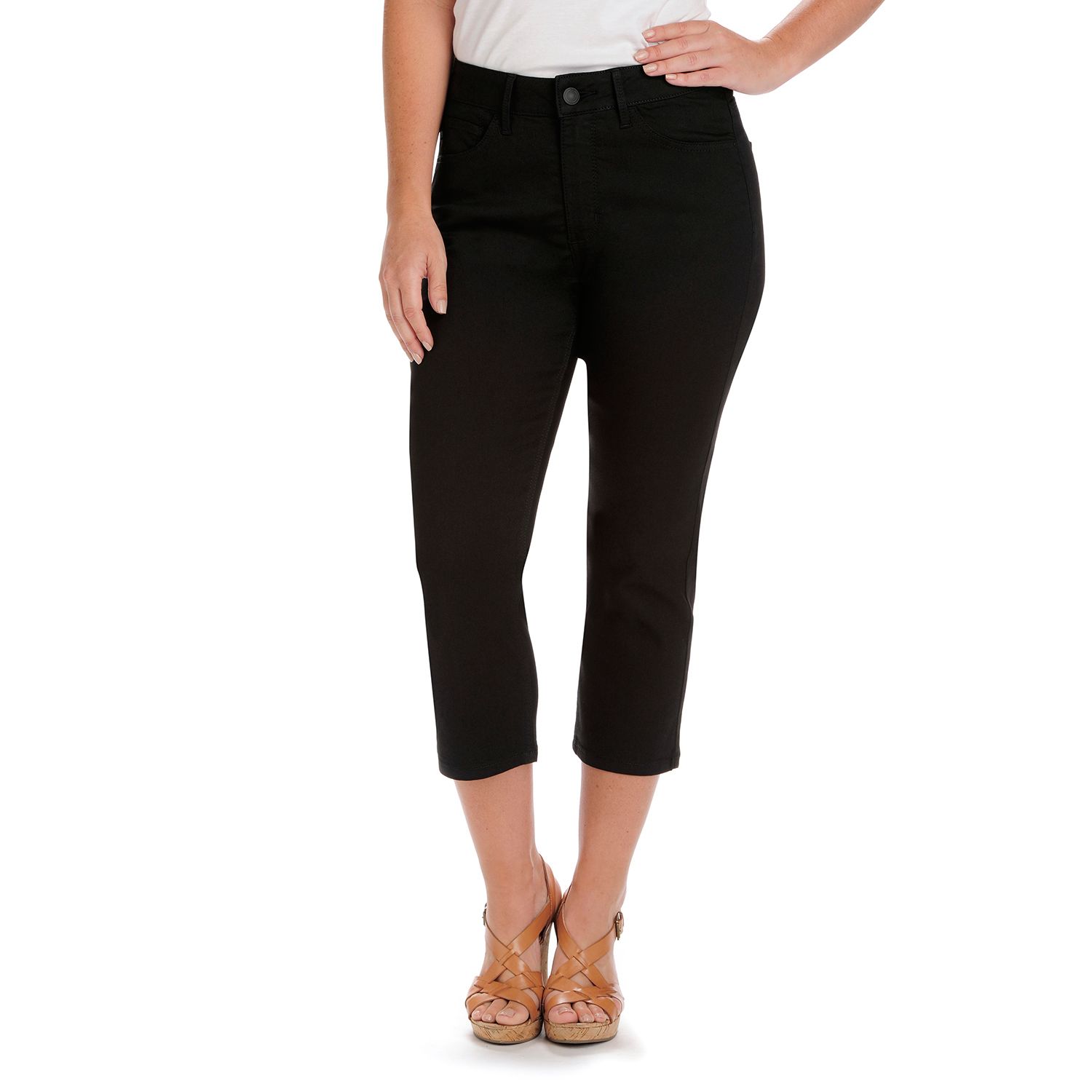 kohl's lee petite capris