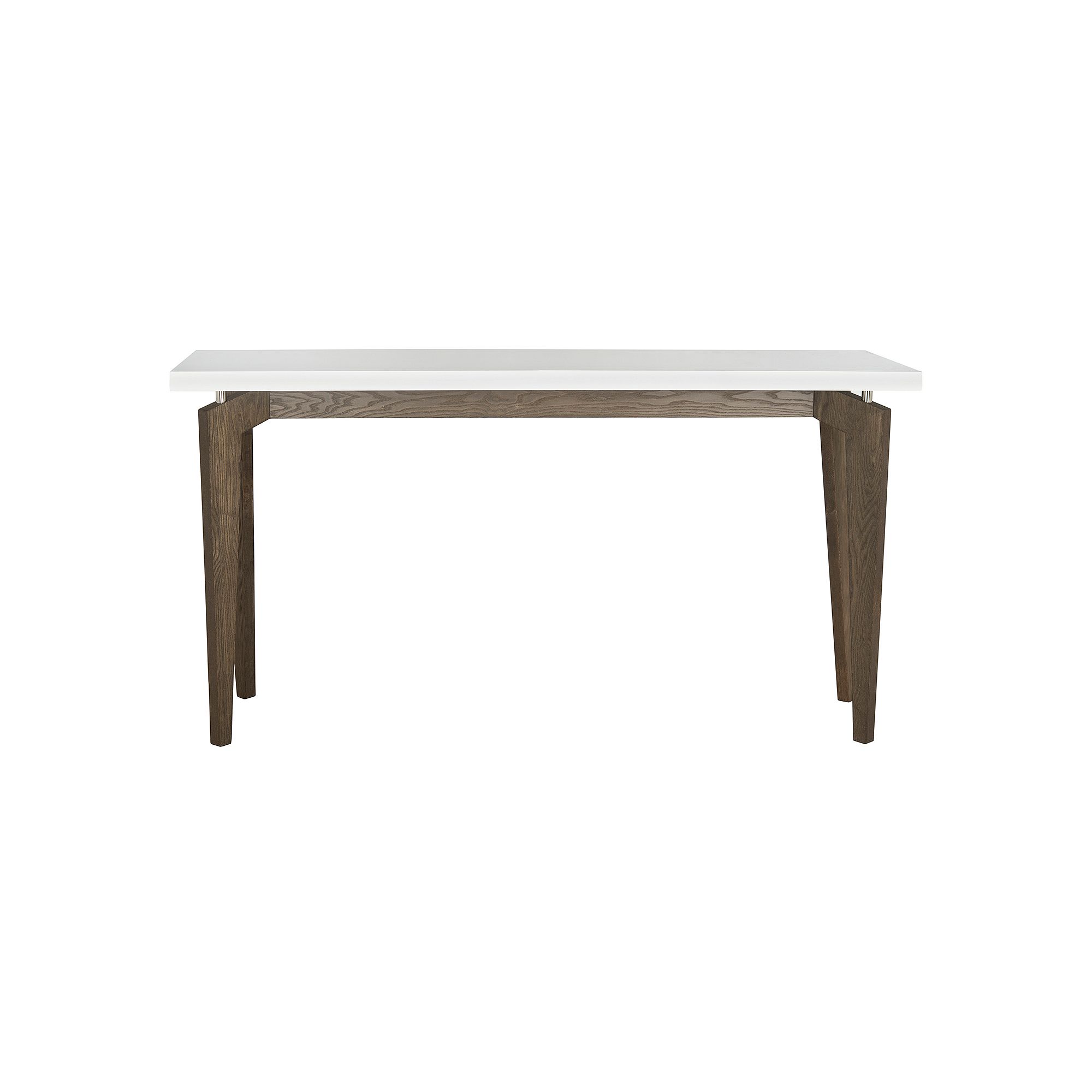 Safavieh Josef Lacquer Console Table, Brown White