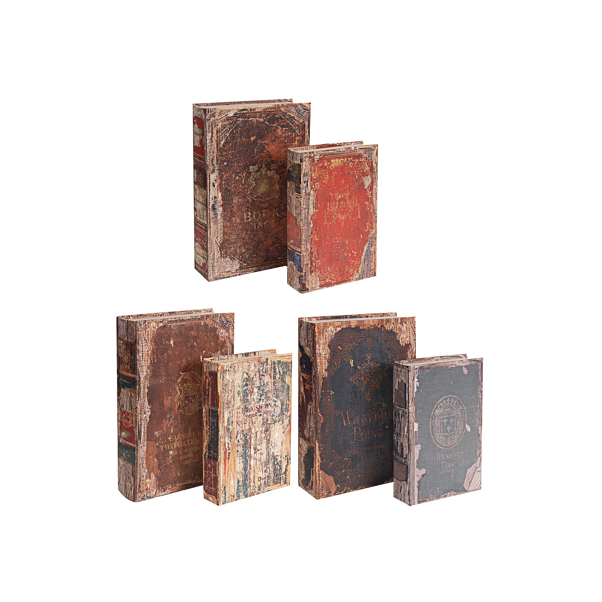 2-piece Book Box Set, Multicolor