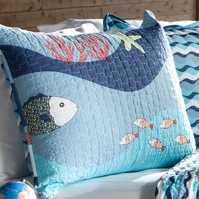 Lush Decor Sealife Reversible Quilt Set