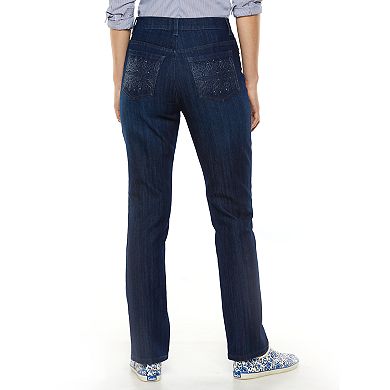 Gloria Vanderbilt Amanda Embellished Jeans - Women's