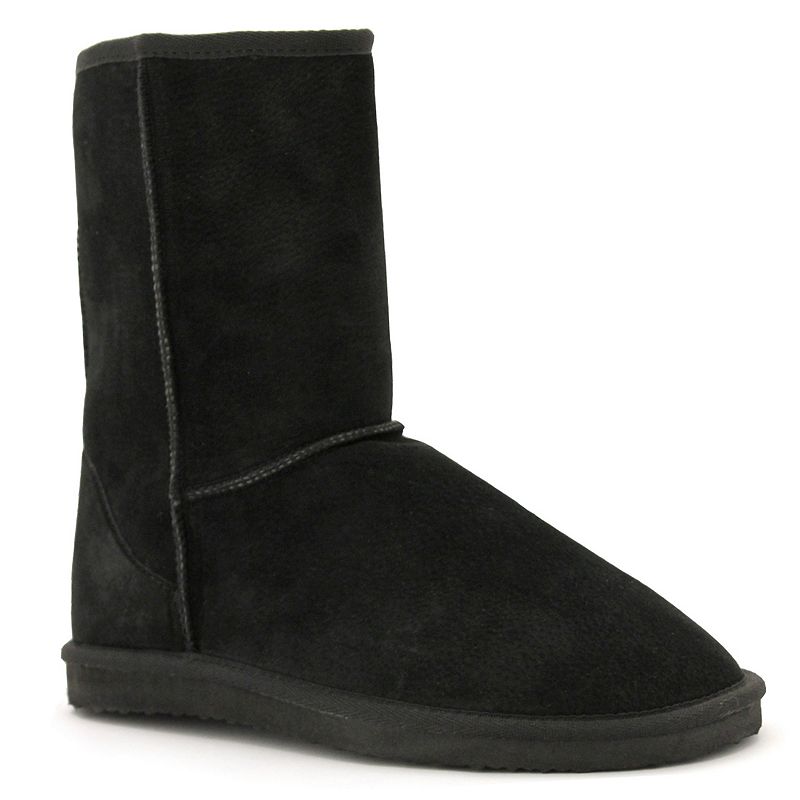 UPC 883139017725 product image for LAMO Classic Women's Mid-Calf Fleece Boots, Girl's, Size: 11, Black | upcitemdb.com