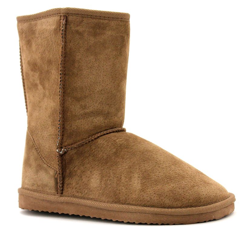 UPC 883139017756 product image for LAMO Classic Women's Mid-Calf Fleece Boots, Girl's, Size: 7, Brown | upcitemdb.com