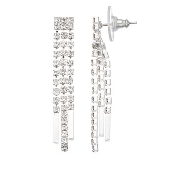 Vieste 3-Row Drop Earrings