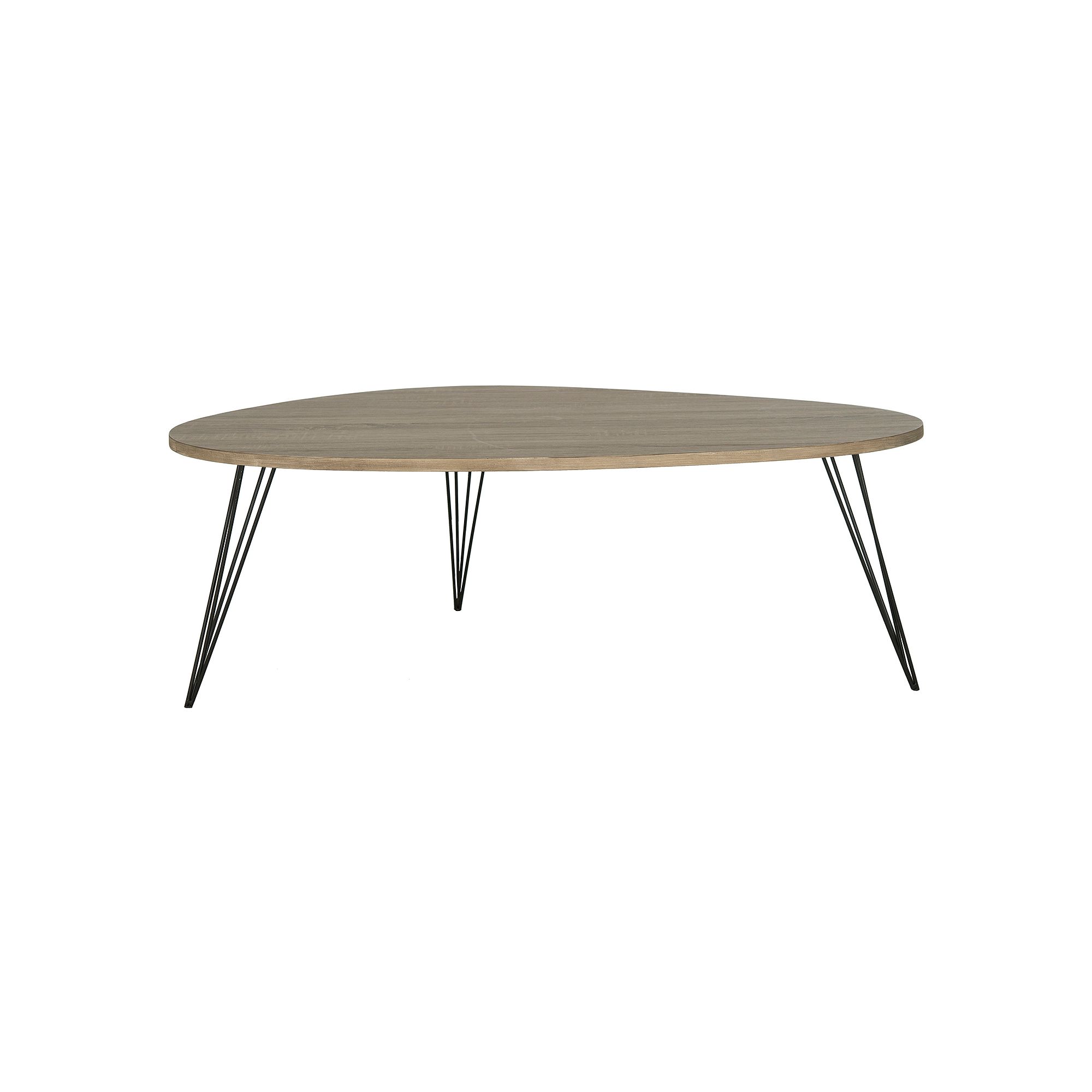 Safavieh Wynton Black Oak Coffee Table