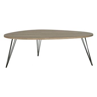 Safavieh Wynton Black Oak Coffee Table